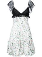Giambattista Valli Floral Print Dress - White