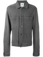Lost & Found Rooms Denim Jacket, Men's, Size: Small, Grey, Cotton