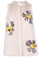 Simonetta Ravizza Gilet Jacket - Pink & Purple