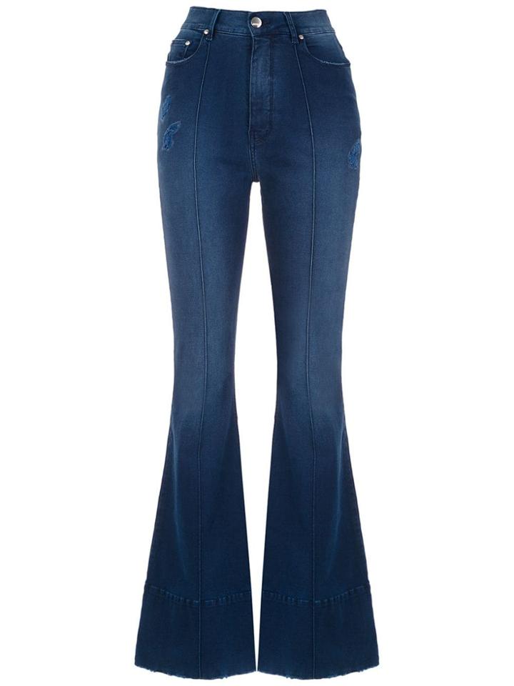 Amapô Calça Boca De Sino Kansas - Blue