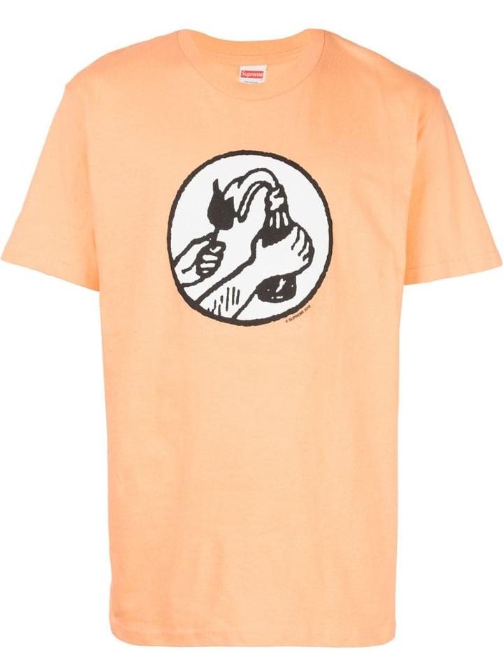 Supreme Molotov Tee - Orange