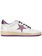 Golden Goose Deluxe Brand Ball Star Distressed Sneakers - White