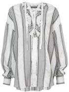 Tome Striped Blouse - Nude & Neutrals