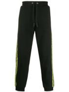 Mcq Alexander Mcqueen Logo Stripe Track Pants - Black