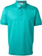 Brioni Classic Polo Shirt, Men's, Size: S, Green, Cotton