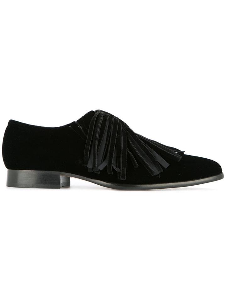 Ports 1961 Fringed Loafers - Black