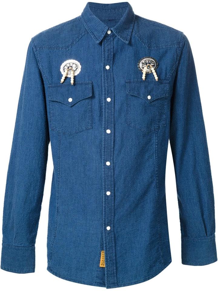 United Rivers 'conchos River' Shirt - Blue