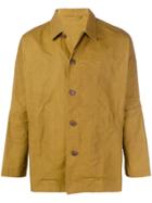 Casey Casey Higa Dropped Shoulder Jacket - Yellow