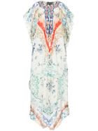 Hemant And Nandita Printed Maxi Kaftan - Multicolour