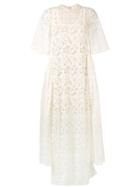 Stella Mccartney Lace Midi Dress - White