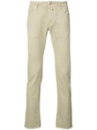 Jacob Cohen - Chino Trousers - Men - Cotton/spandex/elastane - 32, Brown, Cotton/spandex/elastane