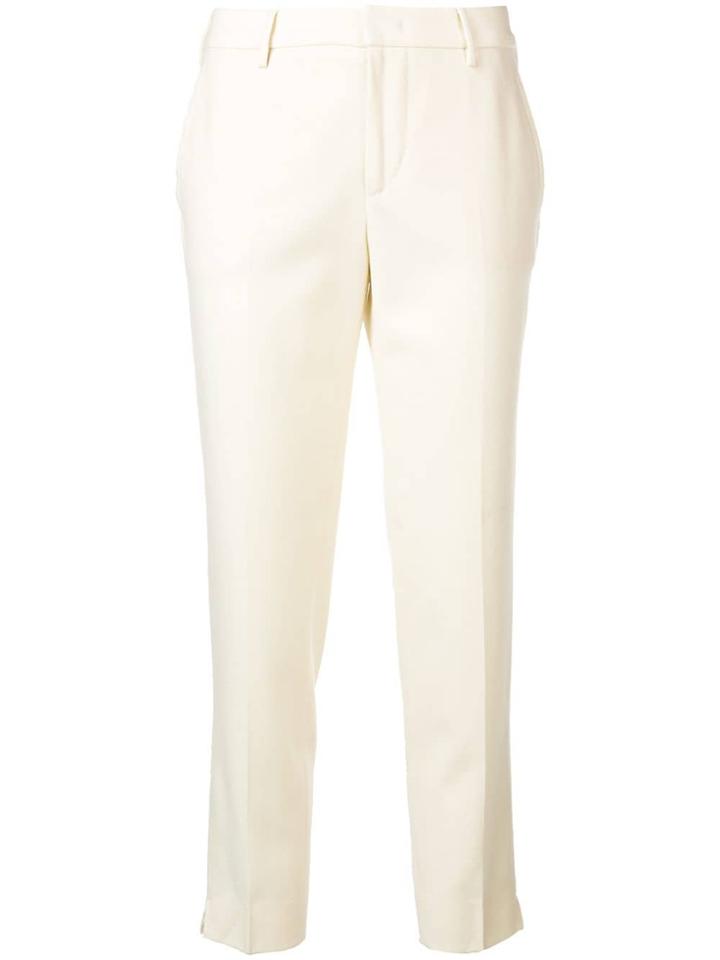 Pt01 Slim-fit Tailored Trousers - White