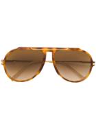 Celine Eyewear Aviator Sunglasses - Brown