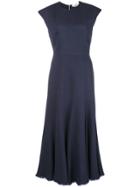Gabriela Hearst Crowther Midi Dress - Blue