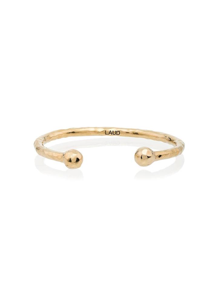 Laud Yellow Gold Torque Bracelet