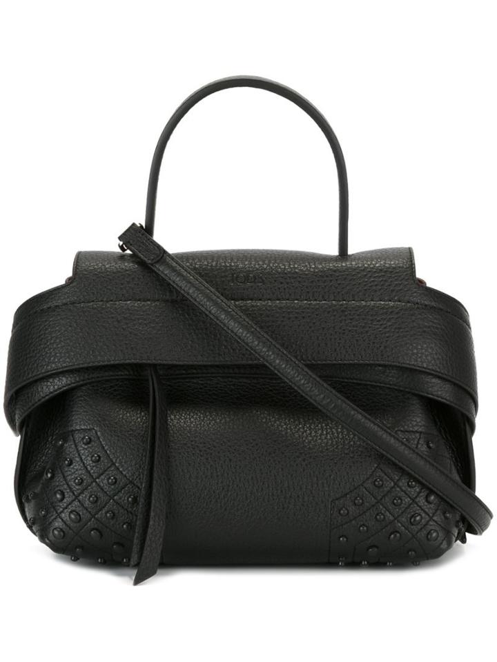 Tod's Medium 'wave' Tote, Women's, Black