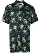 Onia Vacation Palm Tree Shirt - Blue