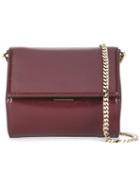 Givenchy 'pandora' Minaudière Bag, Women's, Red, Calf Leather