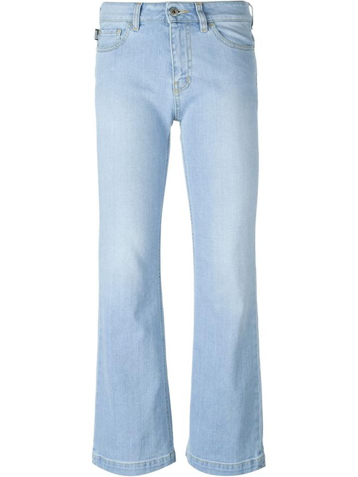 Love Moschino Cropped Jeans, Women's, Size: 27, Blue, Cotton/spandex/elastane