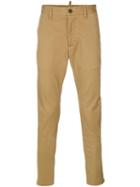 Dsquared2 - Slim-fit Trousers - Men - Cotton/spandex/elastane - 54, Nude/neutrals, Cotton/spandex/elastane