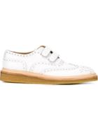 Weber Hodel Feder Sacramento Brogue Shoes, Women's, Size: 38.5, White, Leather/rubber