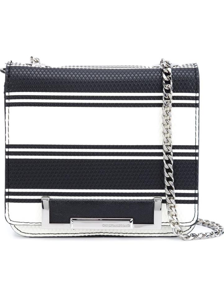 Christian Siriano 'myriam' Cross Body Bag, Women's, Black, Pvc