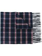 Canali Checked Scarf