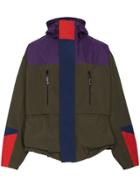 Martine Rose Multicolour Bomber Raincoat - Green