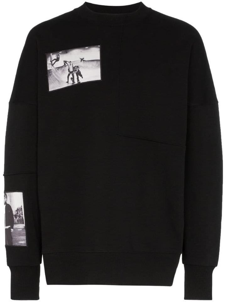 Tony Hawk Signature Line X Corbijn Graphic Prints Crew Neck Cotton