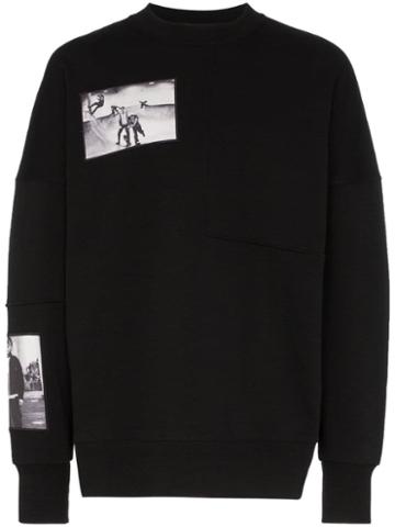 Tony Hawk Signature Line X Corbijn Graphic Prints Crew Neck Cotton