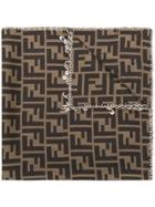 Fendi Foulard 50x50 - Brown