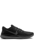 Nike Flex 2017 Rn Low Top Sneakers - Black