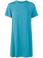 Valentino Shortsleeved Shift Dress - Blue