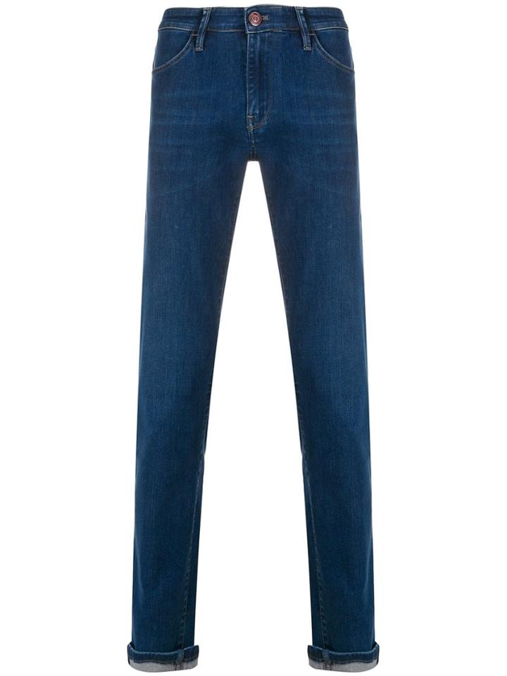 Pt05 Mid-rise Skinny Jeans - Blue