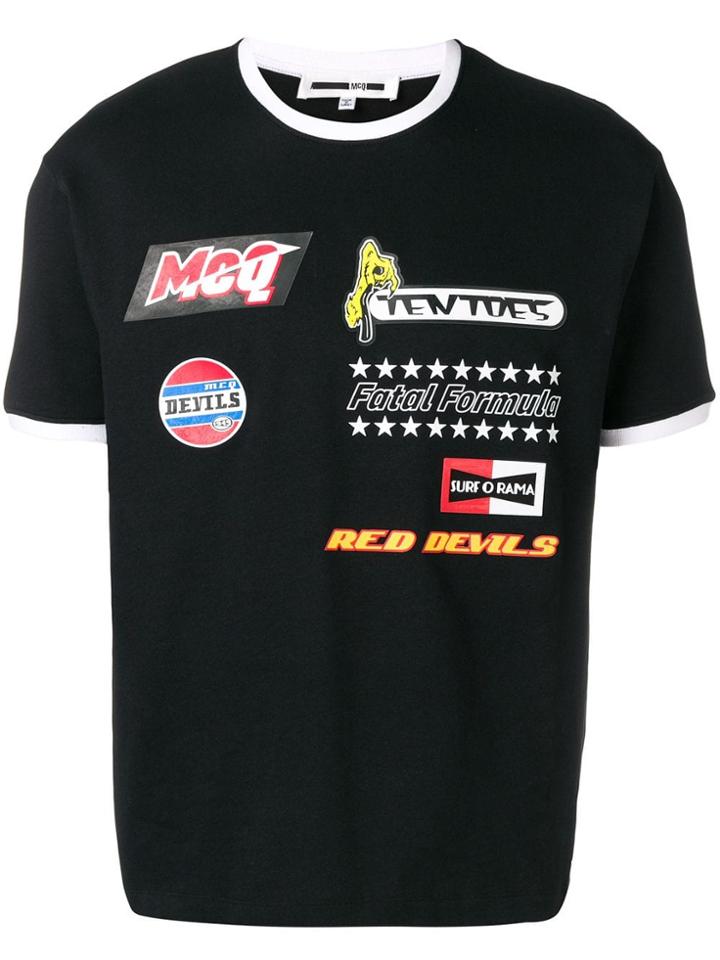 Mcq Alexander Mcqueen Surfer T-shirt - Black