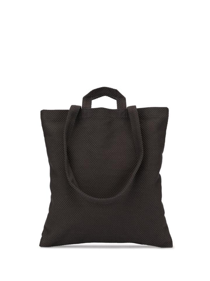 Cabas Foldable Flat Bag - Grey