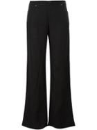 Armani Jeans Wide-leg Trousers - Black