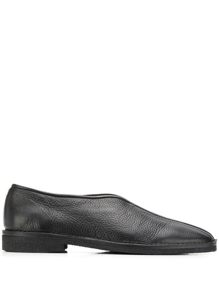 Lemaire Lemaire M193fo253ll126 999 Black Leather/fur/exotic