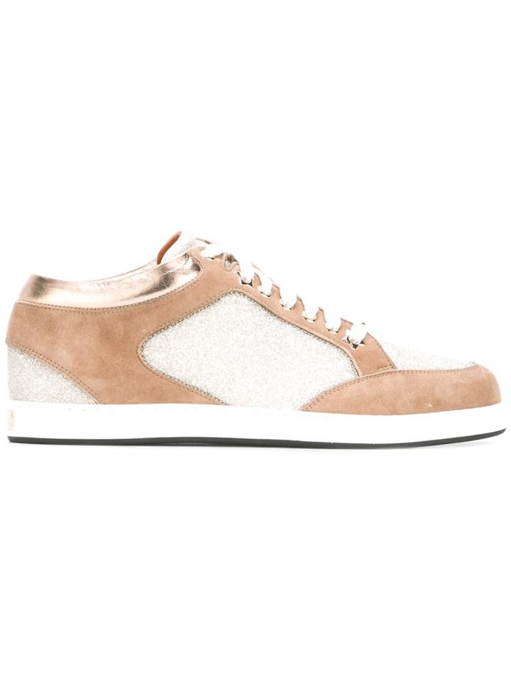 Jimmy Choo Miami Sneakers - Brown