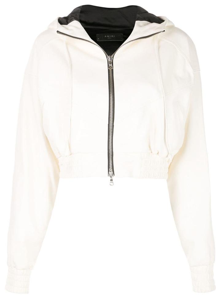 Amiri Cropped Jacket - White