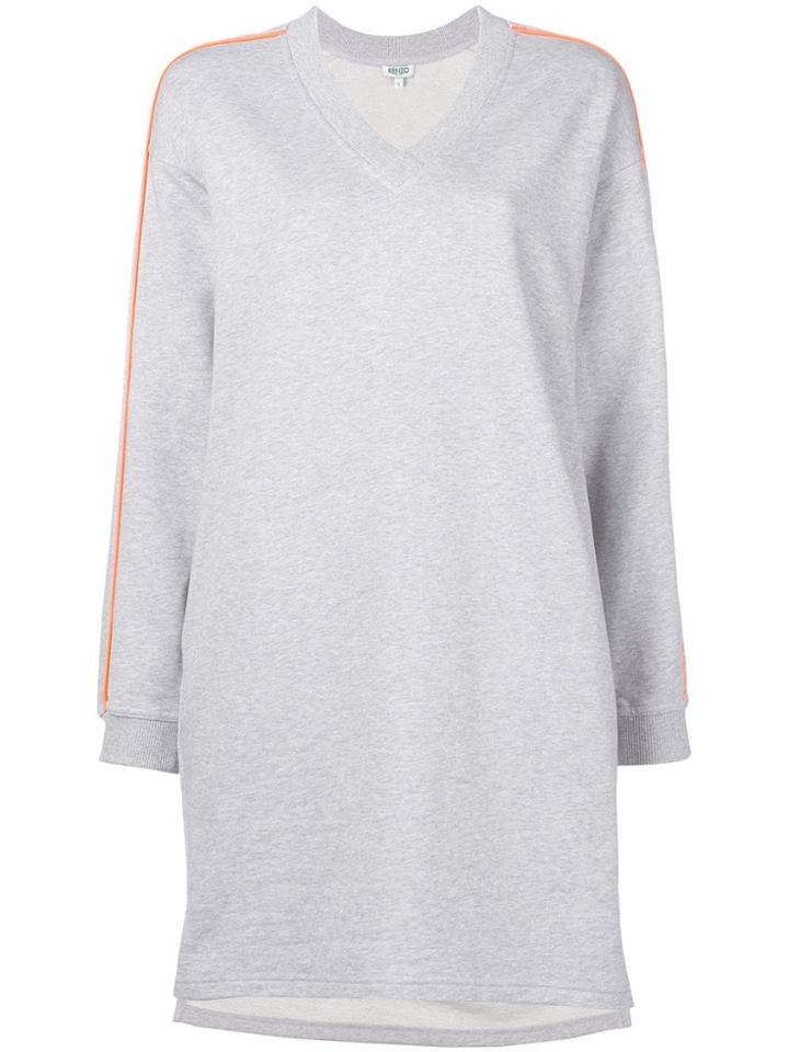 Kenzo Jersey Dress - Grey