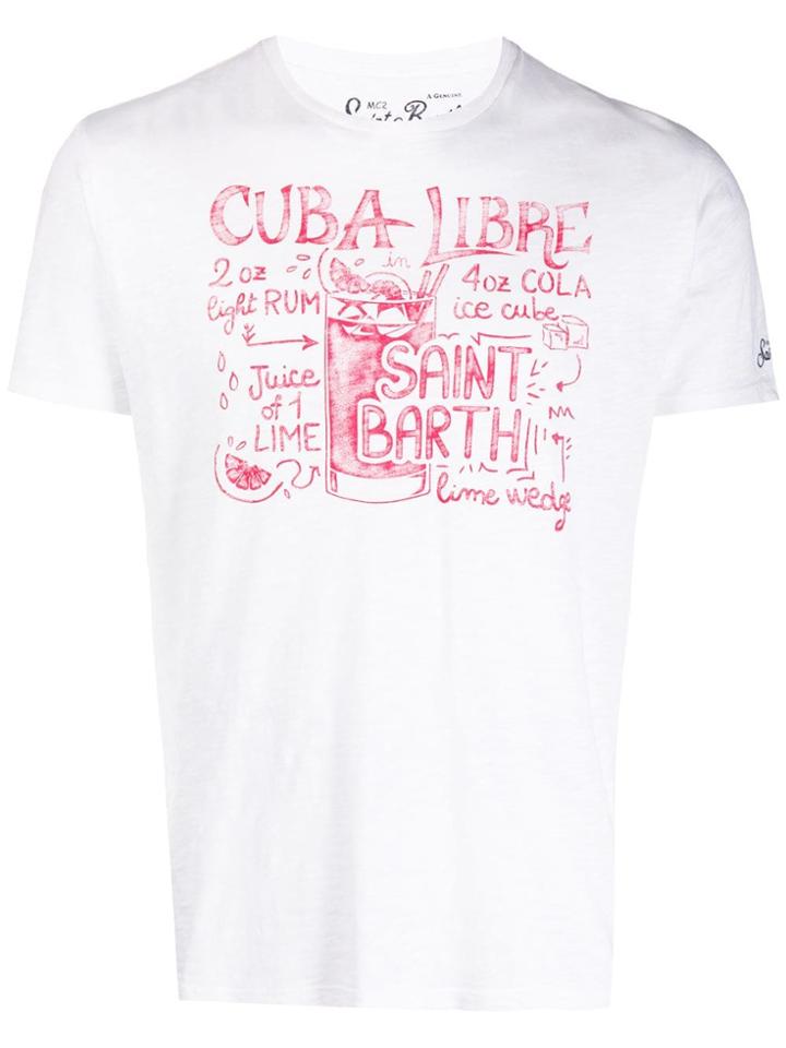 Mc2 Saint Barth Cuba Libre T-shirt - White