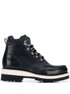 Dsquared2 Hiking Style Ankle Boots - Blue