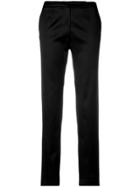 Giorgio Armani Vintage Slim Cropped Trousers - Black