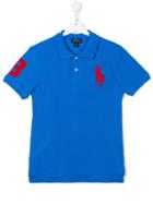 Ralph Lauren Kids 'big Pony' Polo Shirt, Size: 14 Yrs, Blue
