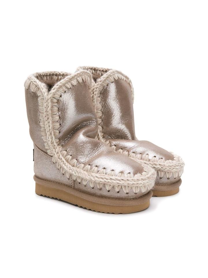 Mou Kids Eskimo Boots - Grey