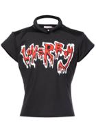 Charles Jeffrey Loverboy Dribble Logo T-shirt - Black