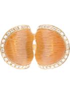 Pascia Citrine And Diamond Ring - Metallic