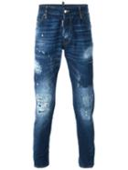Dsquared2 Classic Kenny Twist Jeans, Men's, Size: 50, Blue, Cotton/polyester