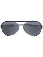 Sacai Aviator Sunglasses - Black